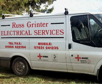 Russ Grinter Electrical Services Van